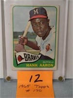 Hank Aaron 1965 Topps #170