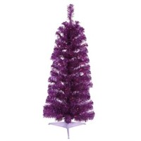 The Holiday Aisle 3' Purple Pine Artificial