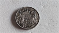 1944 Canada 50 Cent Silver Coin