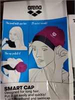 Arena smart cap, 2 in 1 headband and swimcap