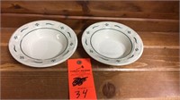 WT 6.5” Fruit dishes- green