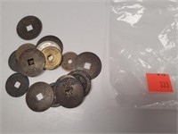 Bag of Chinese Coins
