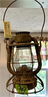 C C C & Stl Clear globe lantern