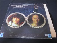 Donnie & Marie Osmond Signed Album Heritage COA