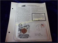 First Day of Issue Specimen 1979 Susan B Anthony