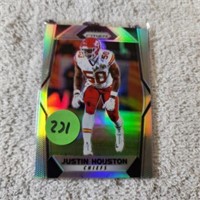 2-2017 Prizm Silver Eric Berry & Justin Houston