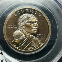 2000 S Sacagawea $1 PR69 PCGS DCAM