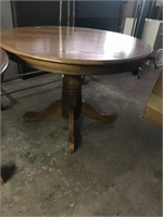 Kitchen Table 42 inches Med. oak finish