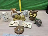 Owl lamp candle holders and more