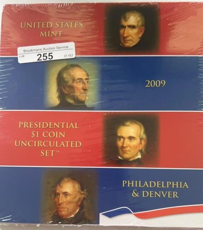 2009PD Presidential Dollars UNC un opened
