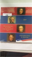 2009PD Presidential Dollars UNC un opened