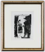 After Pablo Picasso- Offset Lithograph "From The 3