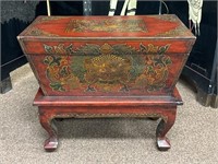 Asian Influence Decorative Lidded Box