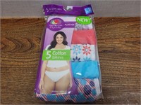 NEW Fruit of the Loom 5 Ladies Size18-20W 3X