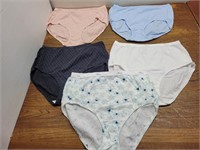 NEW Hanes 5 Ladies Size L Brief's