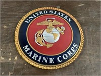 MARINE CORPS WALL HANGER-10 INCHES