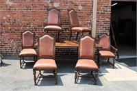 7 Pc. Dining Table with Chairs