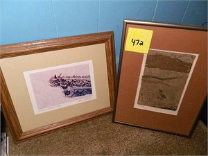 Two Signed - Framed Prints