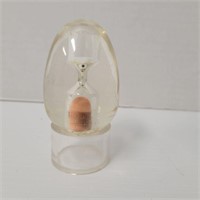 Egg shaped sand timer