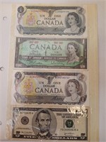 Canadian and US Bills