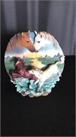 Ceramic horse table top Decorative item