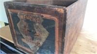 c1940’s Wenoka Apple Crate WITH original Label