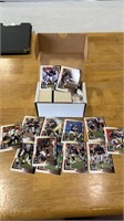 R. Small. Box ox of football cards.