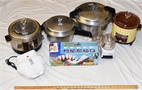 LOT - KITCHEN APPLIANCES - PRESSURE COOKER,