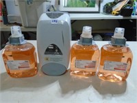 Soal Dispenser with 3 Bootles of Refill