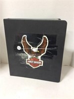 Harley Davidson Collector Cards in Binder