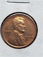 1948-S Wheat Penny Cleaned