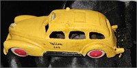 cast iron yellow cab