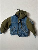 Vintage Youth Denim Hooded Jacket