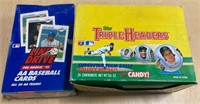 1991-92 LINE DRIVE AND TOPPS CARDS