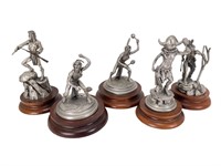 5 Chilmark Pewter Polland Native Americans