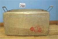 Vintage Alum Coke Cooler w/ Bottle Opener