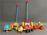 Collection of Vintage Fisher Price Toys