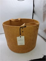 Hearth and hand brown storage bin