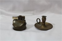 Lot of 2 Brass Articles