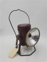 Antique Ecolite RailRoad Conductors Lamp