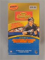 2001 Topps Gold Label MLB baseball cards: new