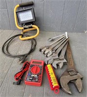 Crescent Wrenches W/ Garage items