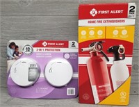 (2) Fire Extinguishers And (2) Smoke Alarms