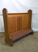 Oak Prayer Bench Prei-dieu