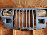 Steel Jeep Grille
