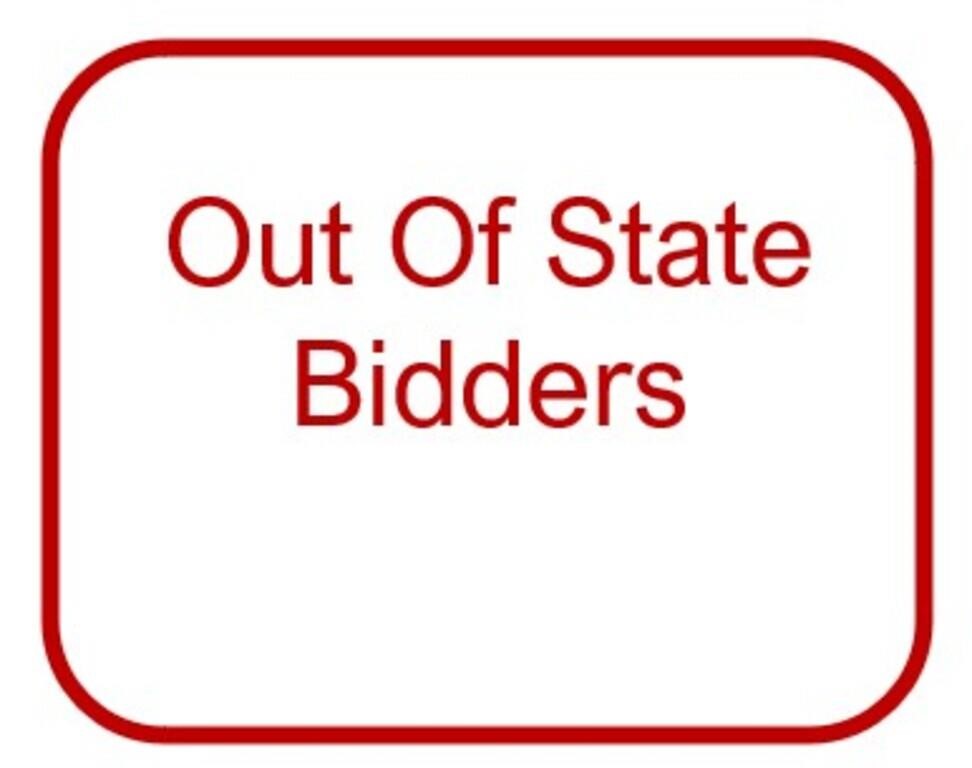 OUT OF STATE BIDDERS