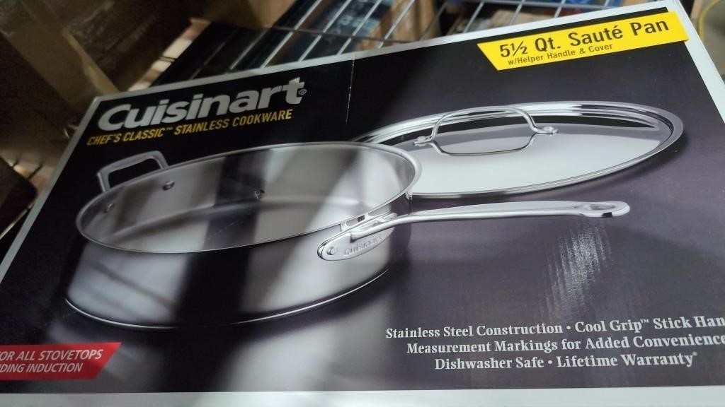 CUISINART CHEF'S CLASSIC STAINLESS COOKWARE