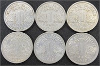 1942 - 1 Franc France coins