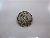 USA 1943 Liberty Half dollar valeur métal 12.50$