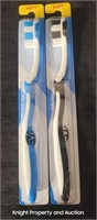 2 Soft Toothbrush Blue and Black